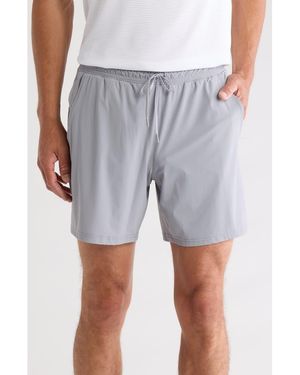 90 Degrees Warp Sonic 7" Active Shorts - Gray