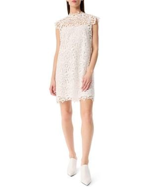 Robert Rodriguez Mirelle Lace Shift Dress - White