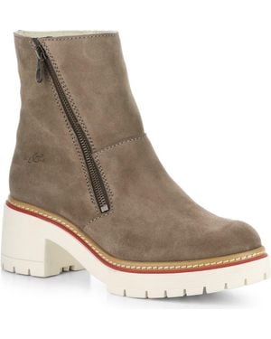 Bos. & Co. Zap Waterproof Suede Bootie - Brown