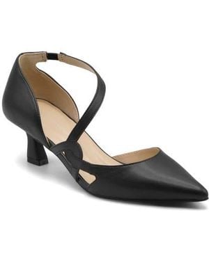 Adrienne Vittadini Senora-1 Pointed Toe D'Orsay Pump - Multicolor