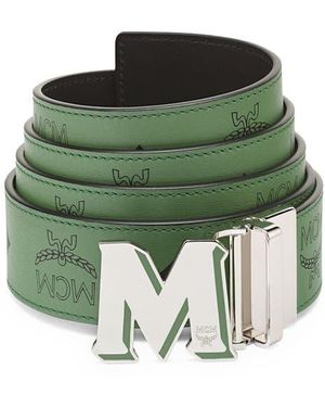 Mcm belt sale mens sales