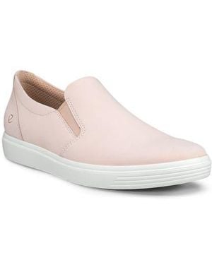 Ecco Soft Classic Slip-On Sneaker - Pink