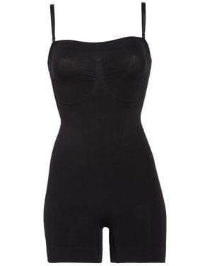 Body Beautiful Bodysuit Shaper With Boyshorts - Natural