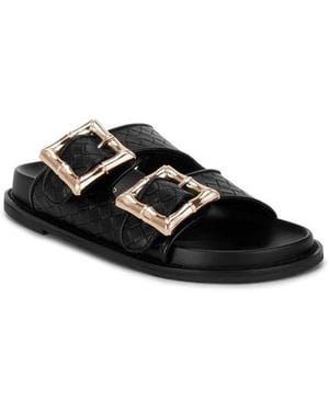 LONDON RAG Zooper Slide Sandal - Black