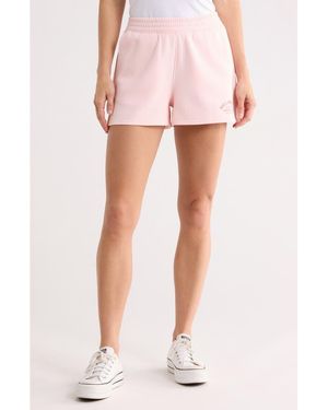 Billabong Wave Runner Fleece Shorts - Pink