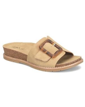 EuroSoft Galilee Slide Sandal - Natural