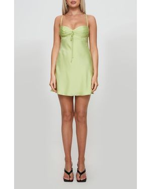 Princess Polly Glendon Minidress - Yellow