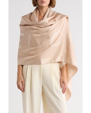 Givenchy 4G Oblong Scarf - Natural