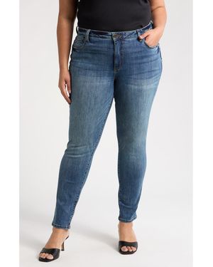 Kut From The Kloth Katy Boyfriend Flap Pocket Jeans - Blue