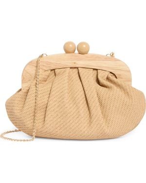Dolce Vita Alexi Straw Clutch - Natural