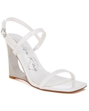 LONDON RAG Ladra Wedge Sandal - White