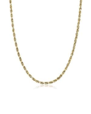 Best Silver Gender Inclusive Rope Chain Necklace - Metallic