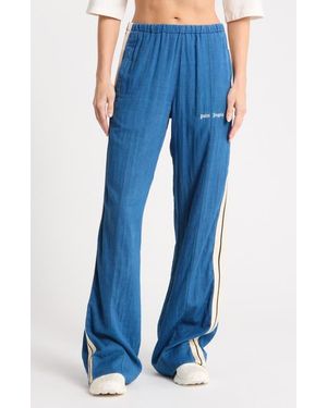 Palm Angels Cotton Polo - Blue