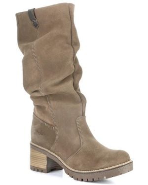 Bos. & Co. Mist Ruched Boot - Brown