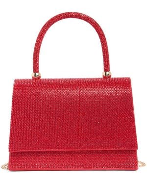 ALESSIA BIANCHI Crystal Embellished Clutch - Red
