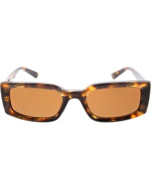 BCBGeneration 54Mm Rectangular Sunglasses - Brown