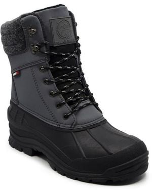 Polar Range Fowler Waterproof Snow Boot - Black