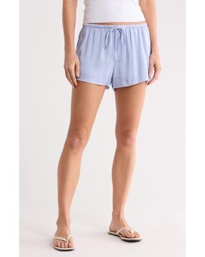 Bella Dahl Flowy Shorts - Blue