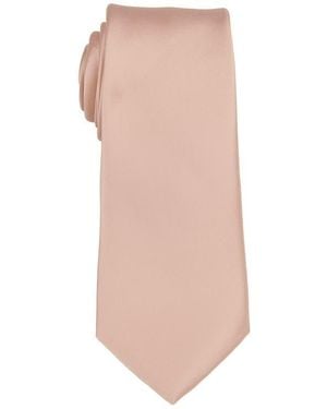 Con.struct Solid Satin Tie - Pink