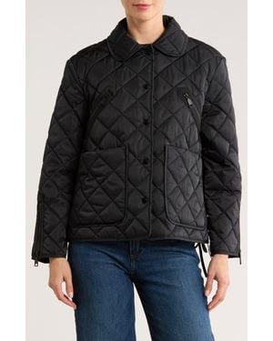 Rebecca Minkoff Quilted Moto Jacket - Black