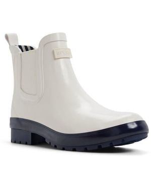 Sperry Top-Sider Drizzle Waterproof Chelsea Rain Boot - White