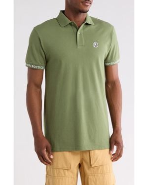 BBCICECREAM Cockpit Knit Polo - Green
