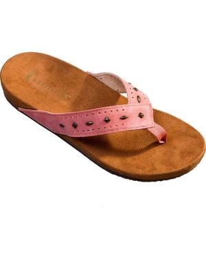 Revitalign Kena Stud Orthotic Flip Flop - Pink