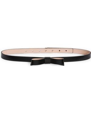 Kate Spade Bow Belt - Brown