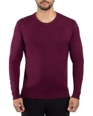 Xray Jeans Crewneck Knitted Pullover Sweater - Red