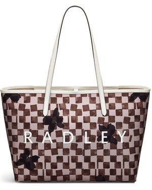 Radley Southwell Gardens Check Large Tote Bag - Multicolor