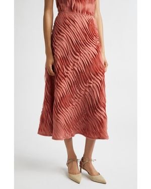 Ulla Johnson Amiko Tiered Midi Skirt