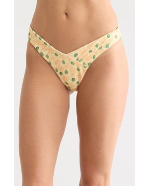 Dippin' Daisy's Angel Cheeky Bikini Bottoms - Metallic