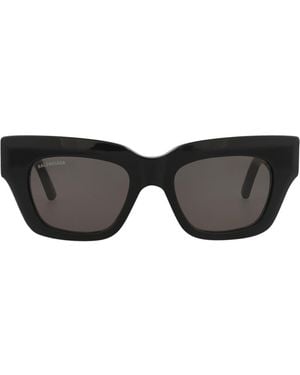 Balenciaga 51Mm Square Sunglasses - Black