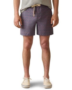 Faherty Biarritz Board Shorts - Blue