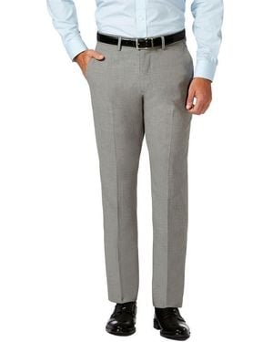 Haggar Slim Stretch Dress Pants - Gray
