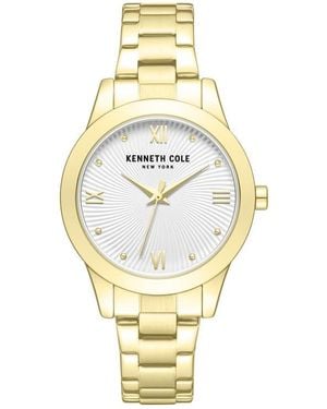 Kenneth Cole Classic Bracelet Watch, 36Mm - Metallic