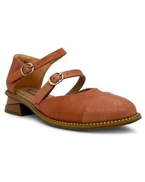 Chelsea Crew Guardian Leather Mary Jane - Brown