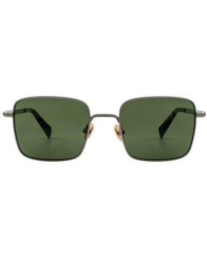 AllSaints Aron 51Mm Square Sunglasses - Green