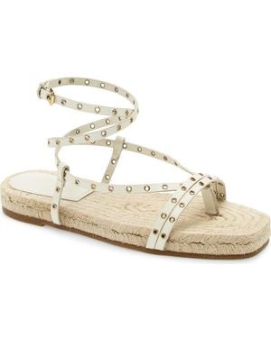 Madewell The Mira Espadrille Sandal - Metallic