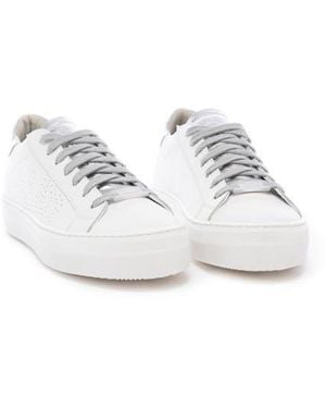 P448 Corthea Low Top Sneaker - White