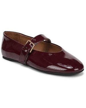 Nordstrom Rack Teresa Faux Leather Mary Jane Flat - Red