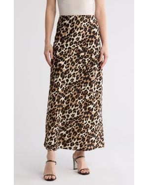 Wishlist Animal Print Maxi Skirt - Multicolor