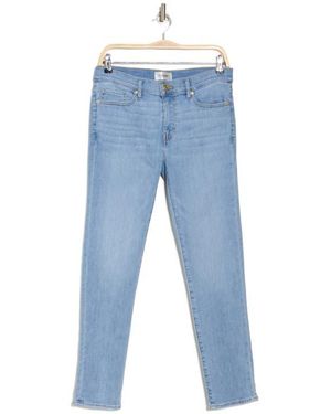FRAME Le Garcon Mid Rise Crop Boyfriend Jeans - Blue