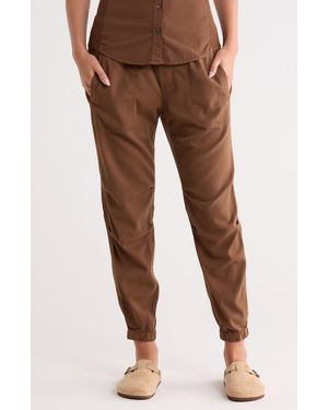 James Perse Soft Drape Utility Pants - Brown