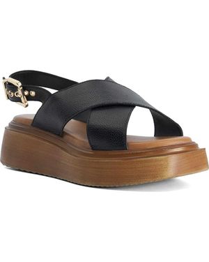 Dune Lovess Flatform Sandal - Blue