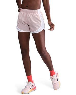 Nike Tempo Dri-Fit Mid-Rise 3-Inch Running Shorts - Red