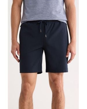 Robert Barakett Drawstring Knit Shorts - Blue