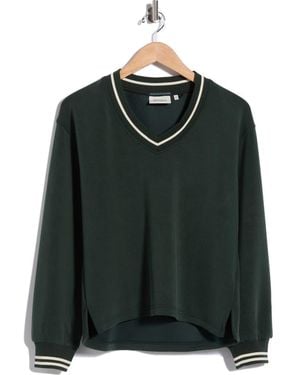 Scotch & Soda V-Neck Sweatshirt - Green