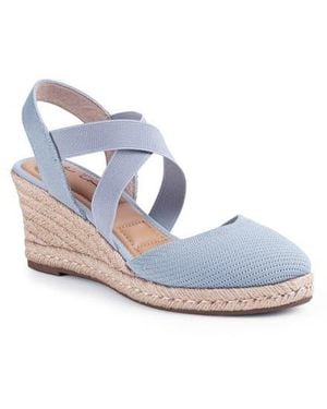 Me Too Stelle Espadrille Wedge Sandal - White