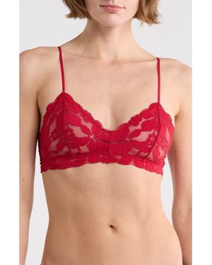B.tempt'd Feeling Famous Bralette - Red